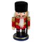 Northlight 7.25" Red and Blue Chubby Wooden Christmas Nutcracker Soldier with Rifle